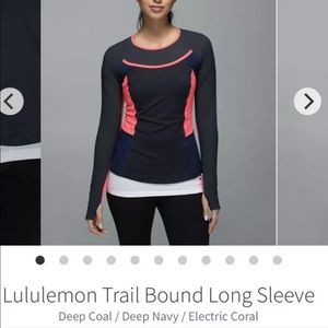 Lily lemon trail bound long sleeve top